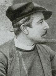 Gauguin in 1880, detail of a photograph. Photo: Wildenstein Institute Archives